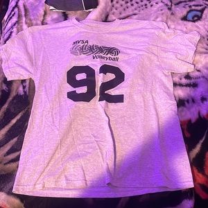 Gildan brand, MVSA select volleyball team tryout shirt, size large